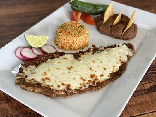 Milanesa empanizada