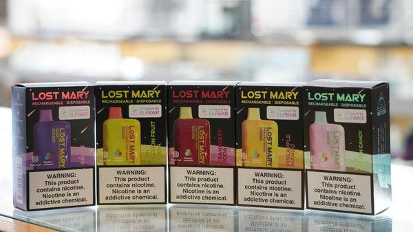 Lost mary different flavours