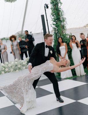 First Dance Dip!