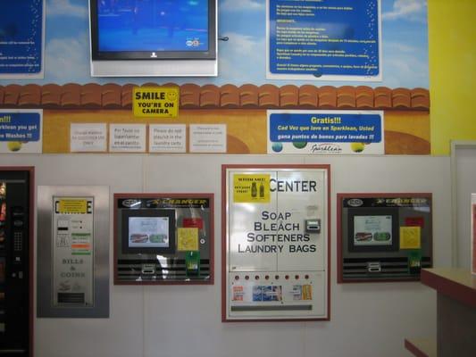 All Eco-Friendly washers & dryers are card operated. Laundry cards are always free! No need to carry change anymore.