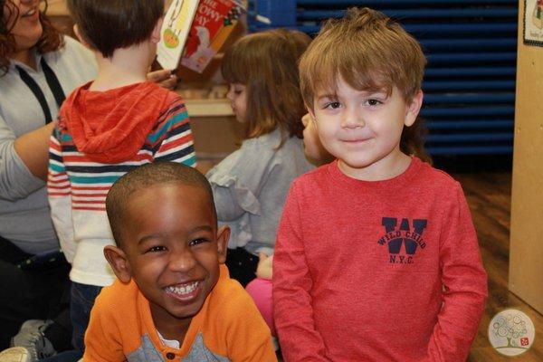 Their grins brightens up the day at the Nook