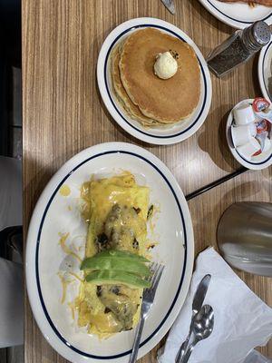 Spicy Poblano Omelette