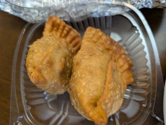 Beef samosas