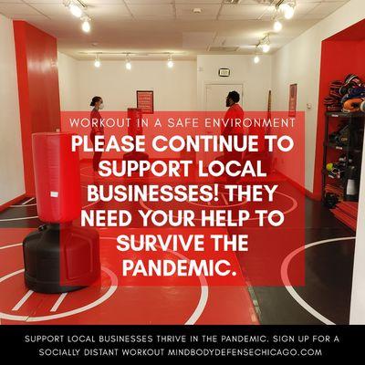 Support your local businesses to help them weather the pandemic!