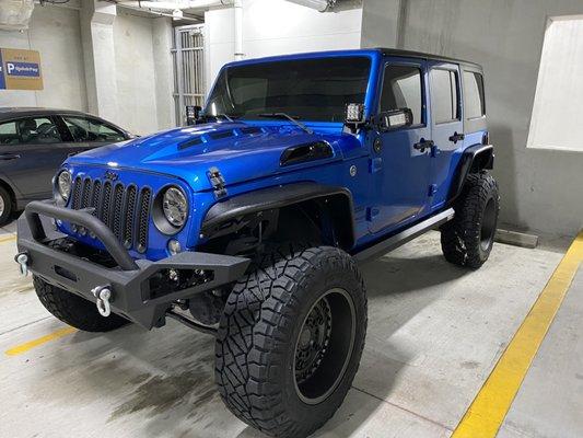 Lifted Jeep Golden Child