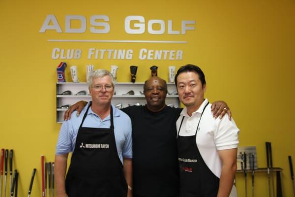 Lee Elder, the first African-American to play in the Masters Tournament in 1975, is a good customer at ADS Golf.