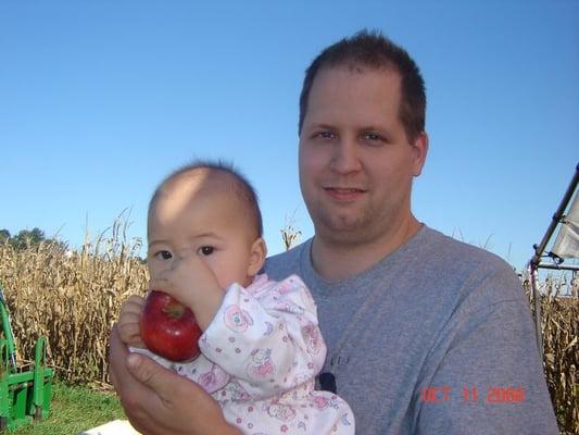 youngest apple fan.