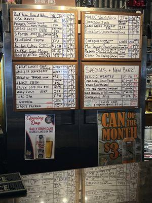 Beer list