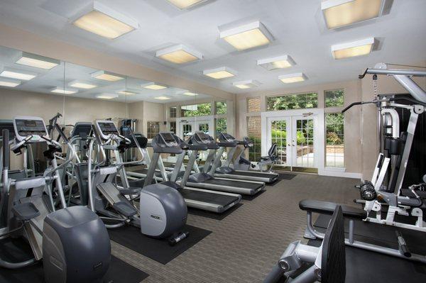 Fully-equipped fitness center