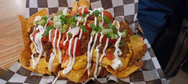 Beef nachos.