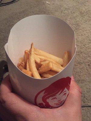 A "large" fry...