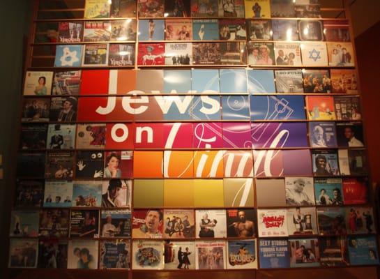 From Jews on Vinyl, on view through Jan 15, 2011