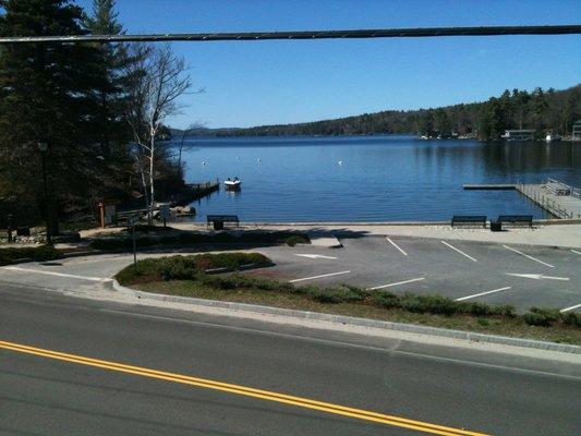 Our view of Newbury Harbor!