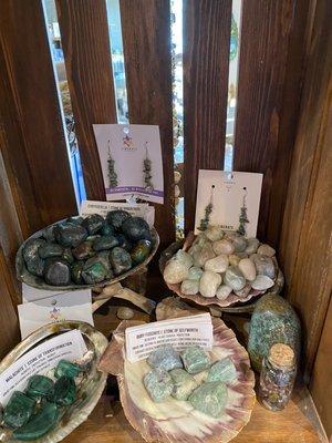 Energy healing stones