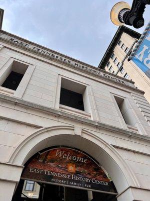 E. TN History Center facade