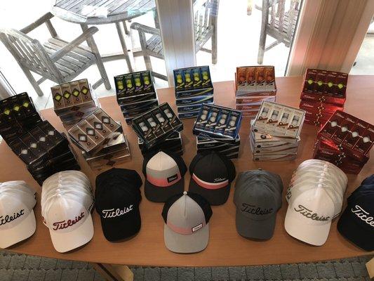 New Titleist Swag just arrived in the ProShop