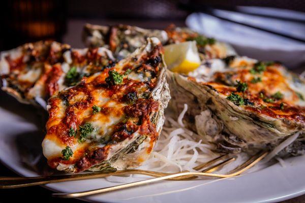 Oysters Rockefeller