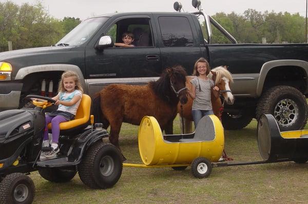 PONIES , TRAINS AND MOSTERS OH MY!