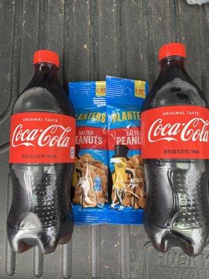 Add peanuts to your Coke..YUMMY!!!