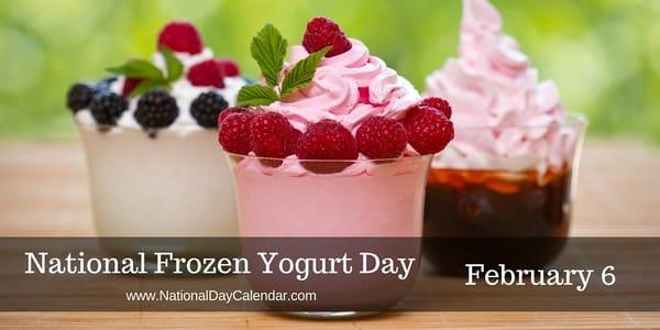 National Frozen Yogurt Day! #shoplocal  #buylocal