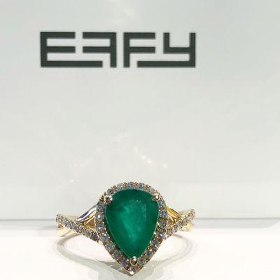 Natural emeralds for May birthdays