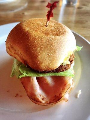 Must try- amazing smoked turkey sandwich w/ fried green tomato! (5/5)