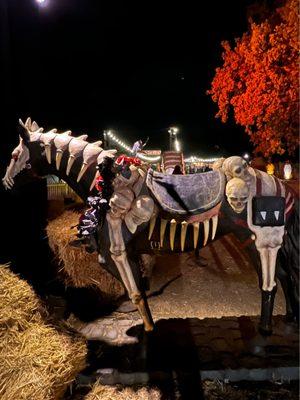 The Skeleton Horse & Carriage @ Nights of the Jack in Calabasas CA. Oct. 2022