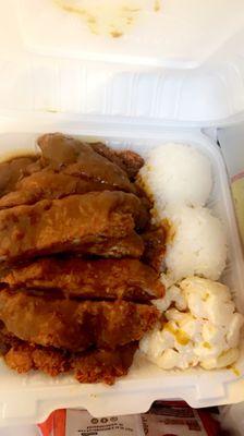 Regular Curry Chicken Katsu Platter