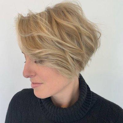 Cut done by our stylist Lauren Connors