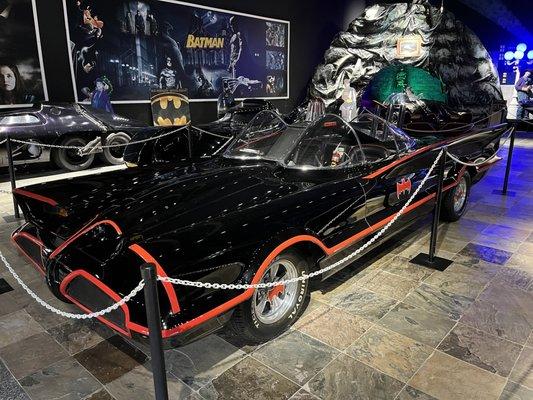 Inside the Batman gallery.