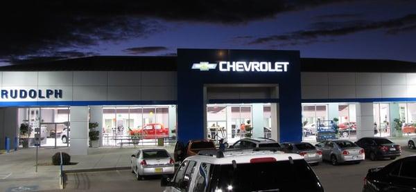 Rudolph Chevrolet at night