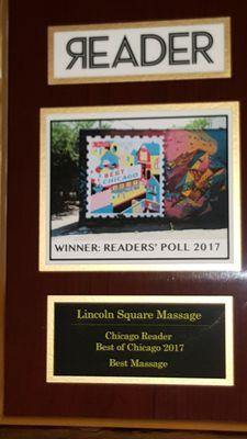 Best Massage in Chicago 2017!