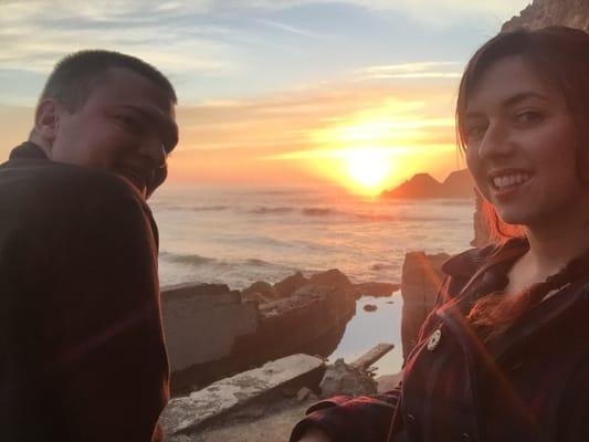 Stopped by the sutro baths.