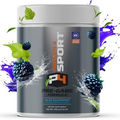 Proven4 Pre Workout Blue Raspberry