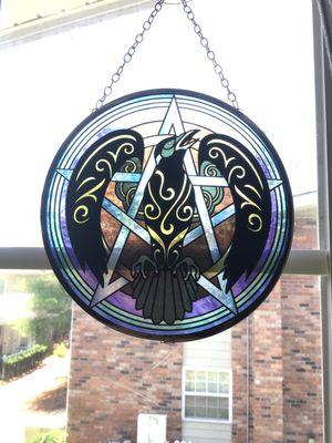 Another raven sun catcher I bought here.