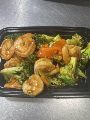 Shrimp broccoli