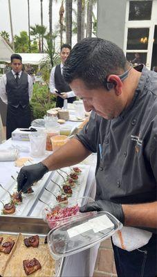 Pork Belly with Fig Jam Hors D'Oeuvre