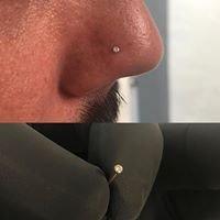 14 k gold nostril pin