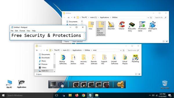 All Work includes free security and tools for your PC