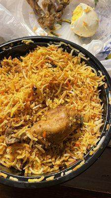 Hyderabad Chicken Dum Biryani