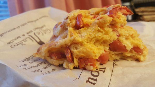 Moist, flavorful savory scone (10/27/21)