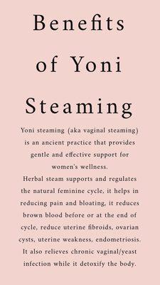 Yoni Steam benefits