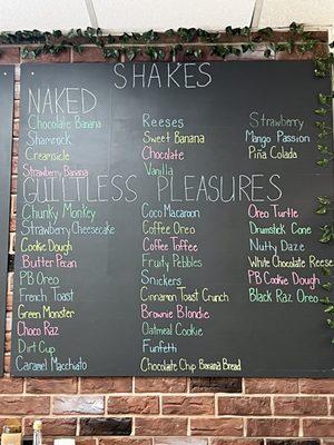 Shake Options