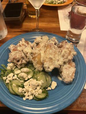 Parmesan garlic wings