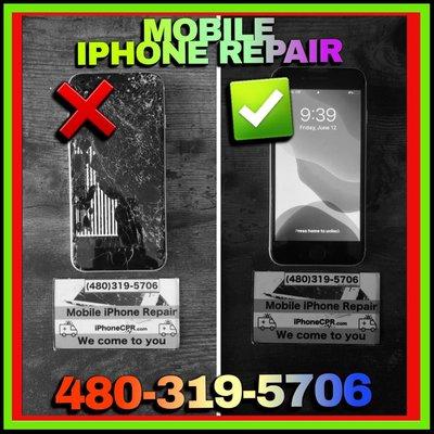 Mobile iPhone Repair near by.  Give us a call for Questions.