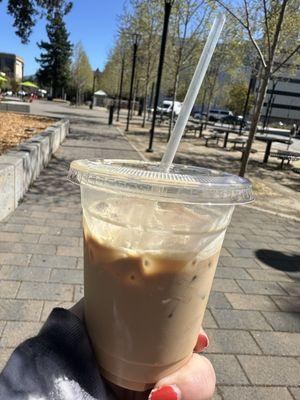 Dulce de Leche Iced Latte