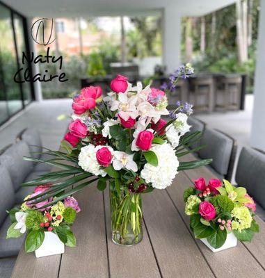 Event flowers in Boca Raton from Naty Claire florist