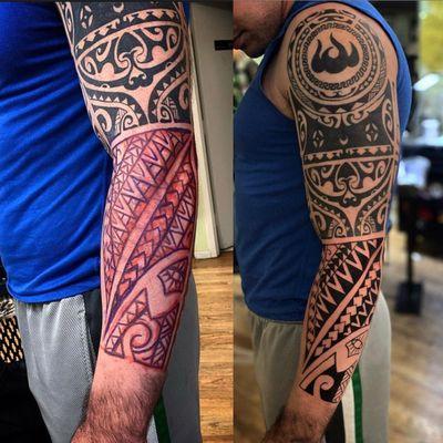 Tribal sleeve by Jason