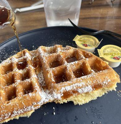 Belgian waffle a la carte