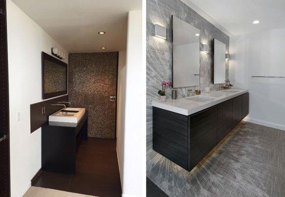 Before And After Bathroom